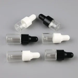 1ml 2ml 3ml Transparent Small Dropper Bottles