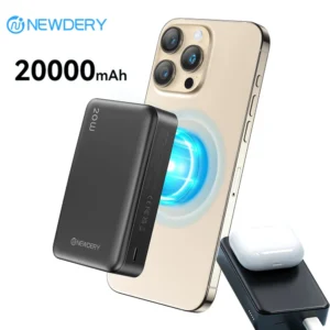 NEWDERY 20000mAh Magnetic Power Bank
