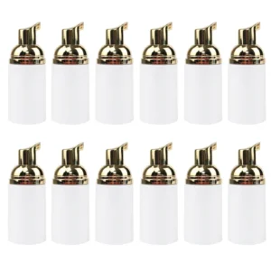 12pcs Mini Pump Bottle 30ml Plastic