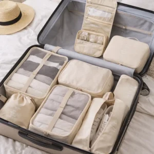 7/8/9Pcs Set Travel Organizer Storage Bags